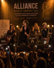 Alliance charity concert raising funds for youth music education