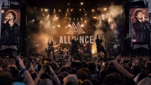 Alliance performing at its first international music festival