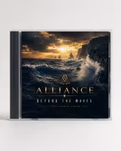 Beyond The Waves Album physical CD edition by Alliance with dramatic ocean artwork on the front cover