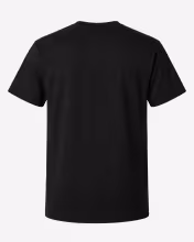 Black T-shirt with gold Alliance logo back