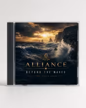 Beyond The Waves Album physical CD edition by Alliance with dramatic ocean artwork on the front cover